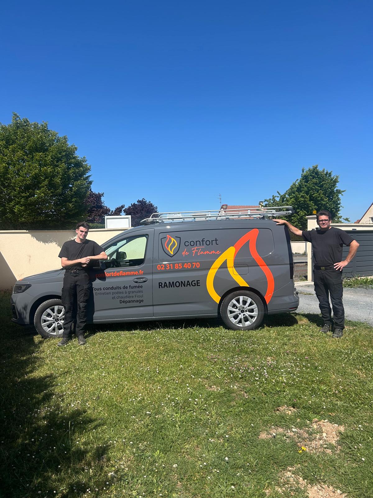 Réalisation Confort de Flamme dans le Calvados